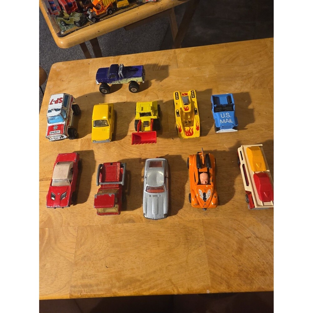 10 Vintage 1970's Matchbox Lesney Lot 1 1993 Flying Beetle Car Carrier Manta